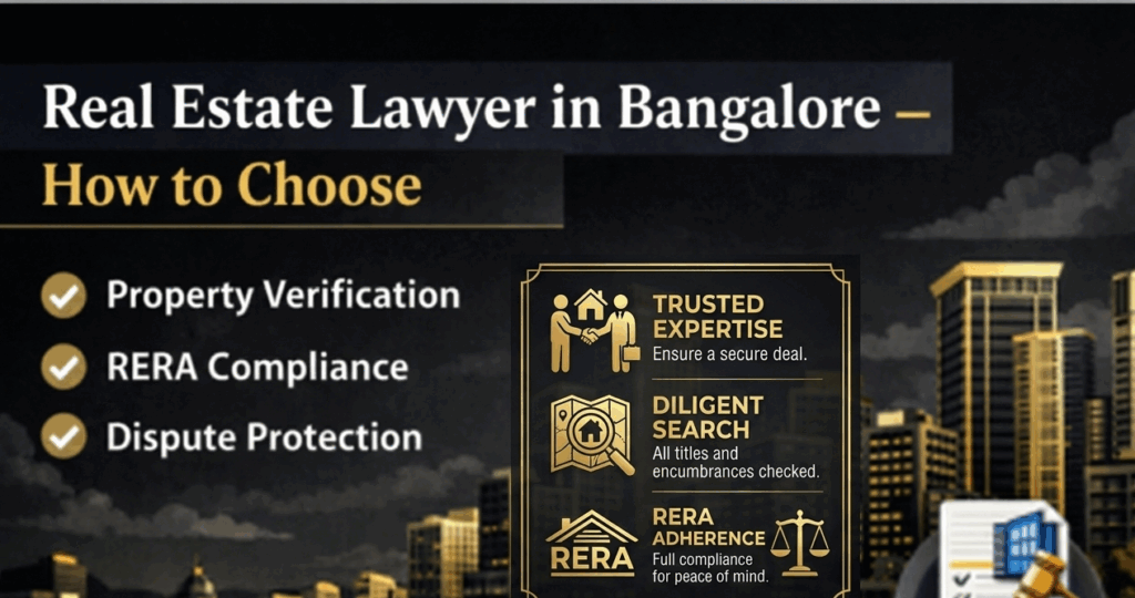 Real Estate Lawyer in Bangalore