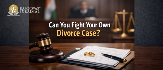 Can you fight your own divorce case