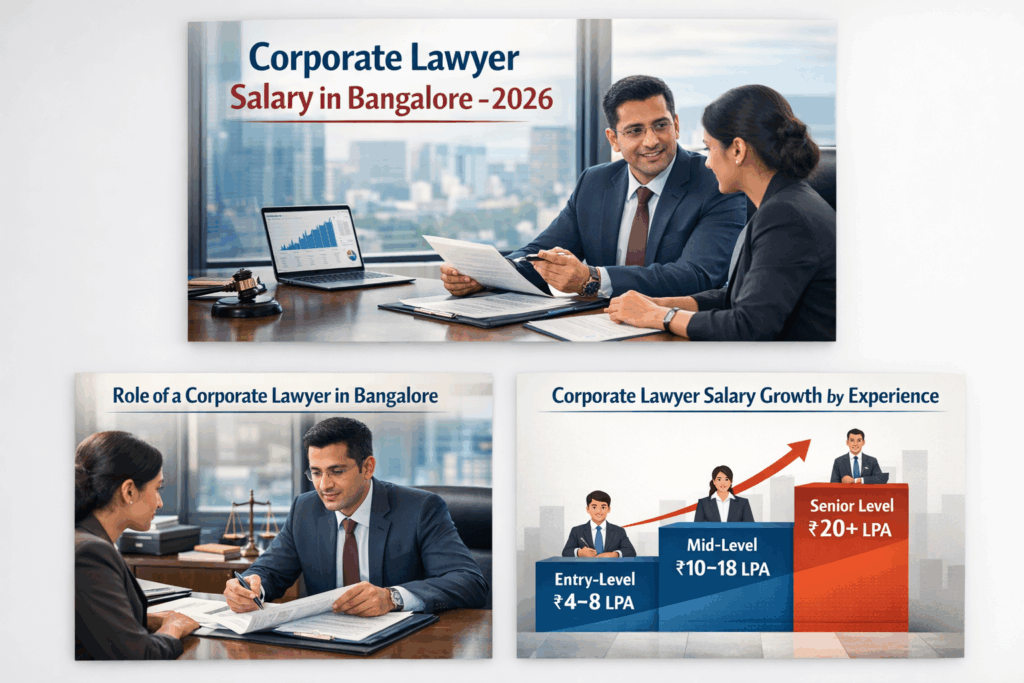 Salary of a Corporate Lawyer in Bangalore